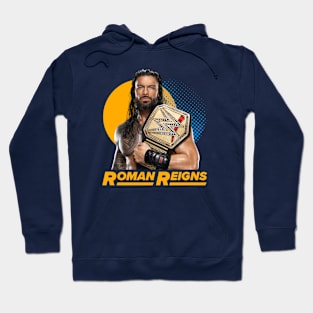 roman reigns retro Hoodie